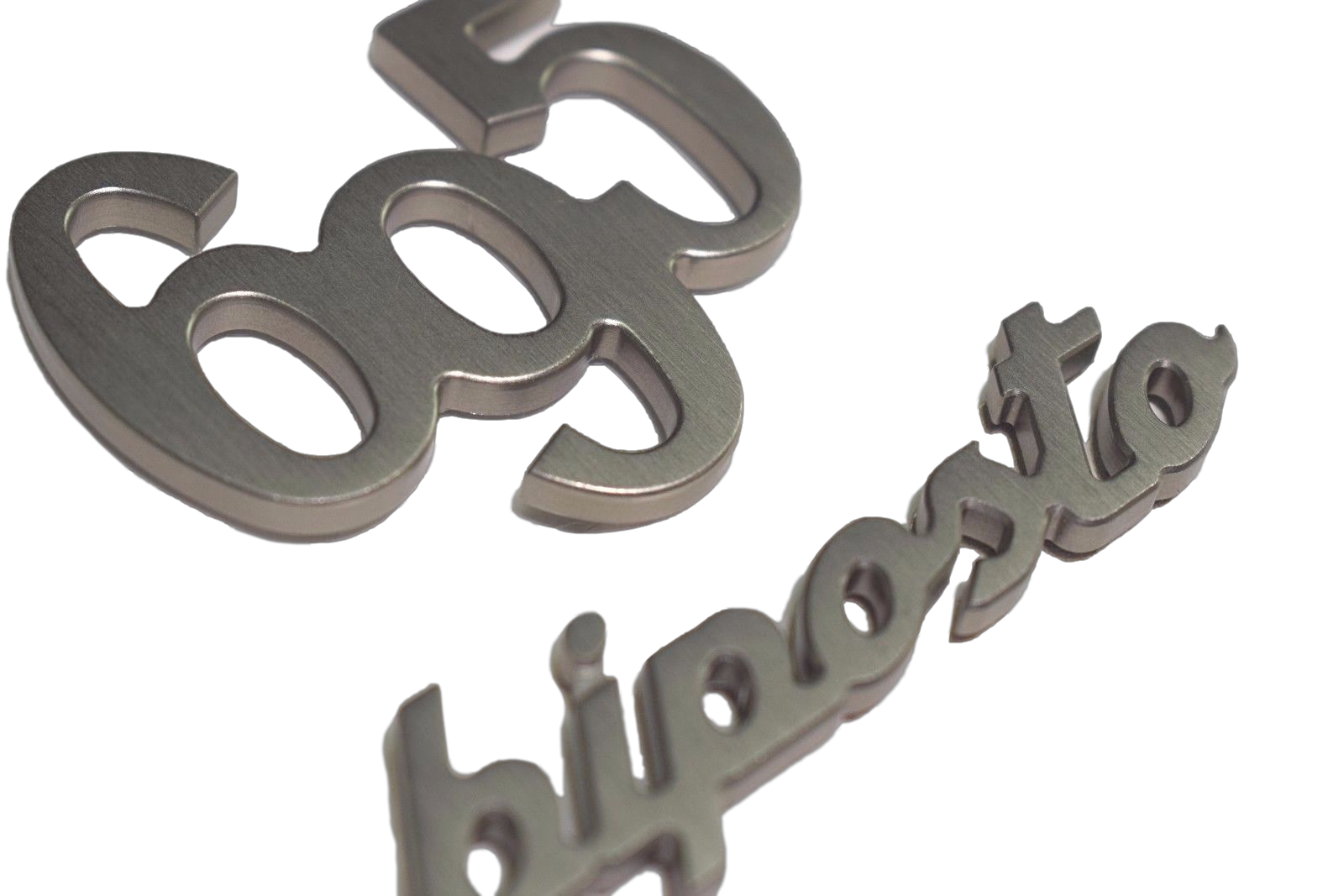 Genuine Abarth Badge "695 Biposto" - 500 Abarth - Abarth Tuning
