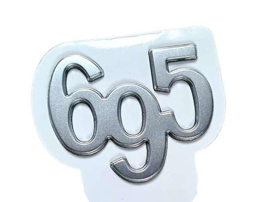 Genuine Abarth '695' Badge - 500 Abarth - Abarth Tuning