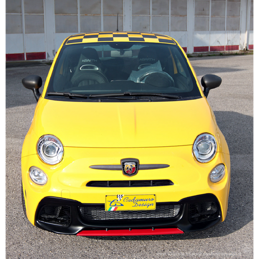 Abarth 500/595 Race Bonnet Lightened to 4.5 KG - Abarth Tuning