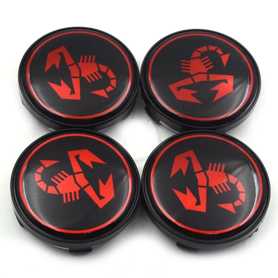 Abarth 60mm Centre Caps - Various Colours PREORDERS SALE - Abarth Tuning