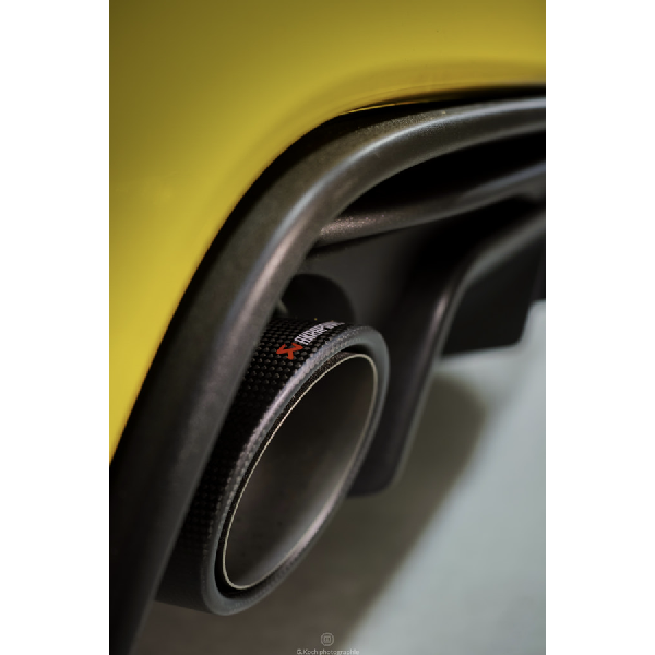 Genuine Abarth Supplied Akrapovič Rear Exhaust with Valve - Abarth Tuning