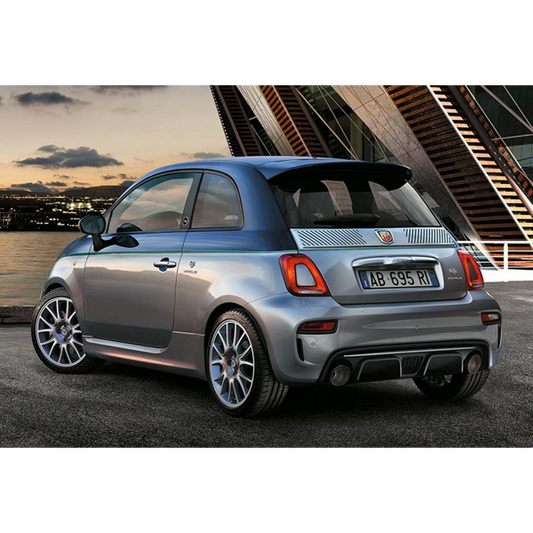 Genuine Abarth 695 Rivale Boot-Trunk Slotted Moulding - Abarth Tuning