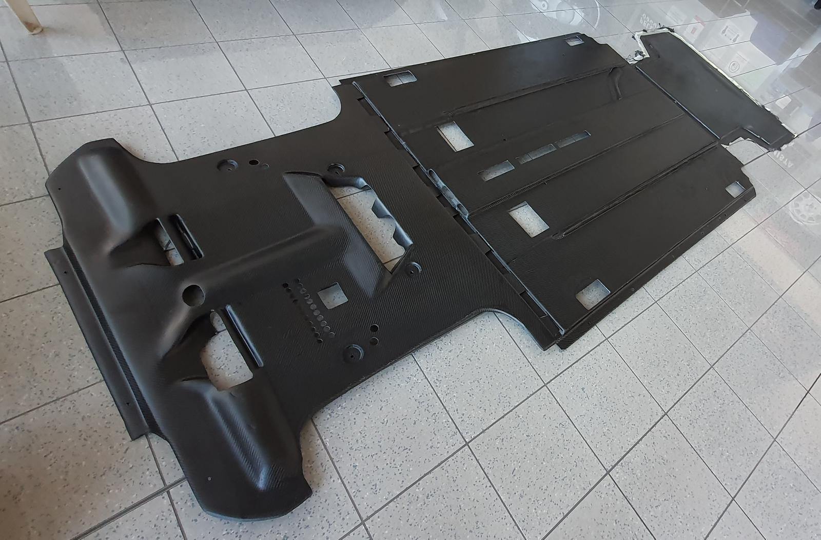 Abarth 500 / 595 / 695 Racing/Competition Undertray Complete - Cadamuro - Abarth Tuning