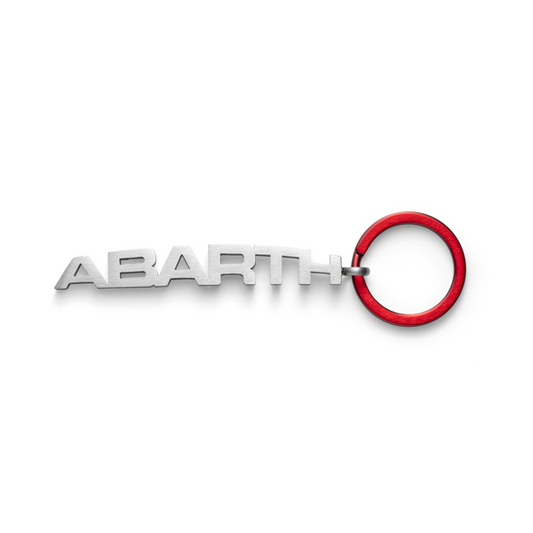 Genuine Abarth Metal Keyring Red - Abarth Tuning