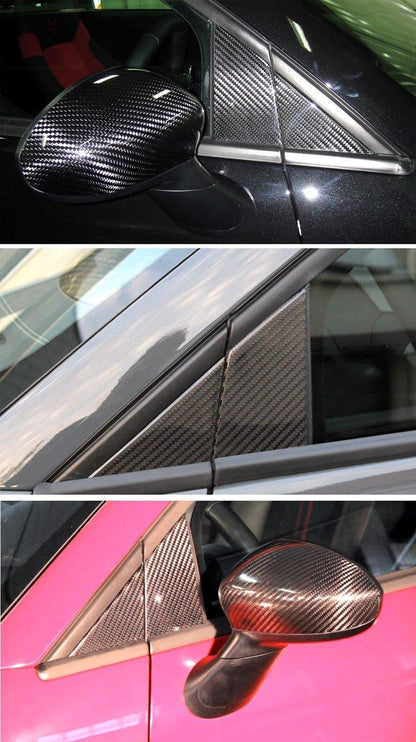Abarth 500 / 595 / 695 Door Panels / B Pillar - Carbon Fibre - Abarth Tuning
