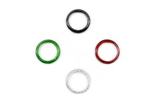 Abarth 500 / 595 / 695 Frame Caps Automatic Gear - Carbon Fibre - Abarth Tuning
