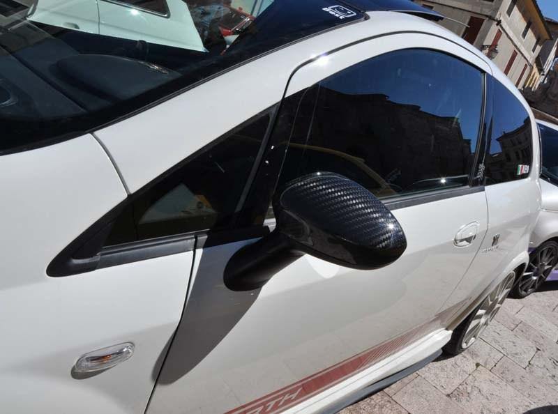 Abarth 500 / 595 / 695 Mirror Caps - Carbon Fibre - Abarth Tuning