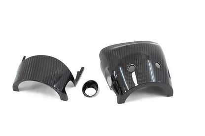 Abarth 500/595 Steering Wheel Shroud - Carbon Fibre - Abarth Tuning