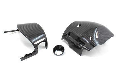Abarth 500/595 Steering Wheel Shroud - Carbon Fibre - Abarth Tuning