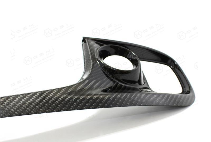 Abarth 500 Fog Lights Cover - Carbon Fibre - Abarth Tuning