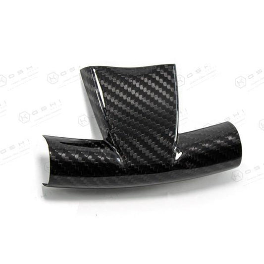 Abarth 500 Steering Wheel Lower Cover - Carbon Fibre - Abarth Tuning