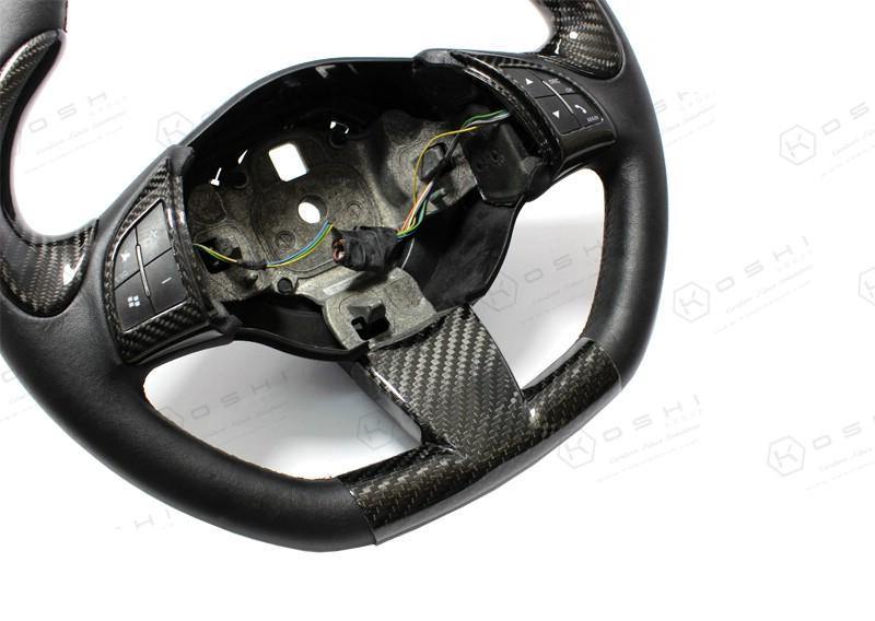 Abarth 500 Steering Wheel Lower Cover - Carbon Fibre - Abarth Tuning
