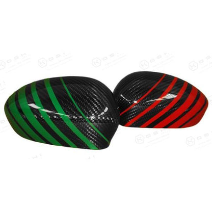 Abarth 500/595 Mirror Caps - Carbon Fibre - Abarth Tuning