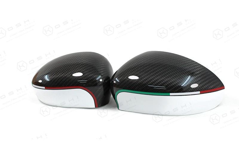 Abarth 500/595 Mirror Caps - Carbon Fibre - Abarth Tuning