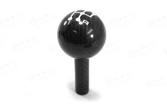 Abarth 500/595/Grande Punto Gear Shift Knob - Carbon Fibre - Carbon Fibre - Abarth Tuning