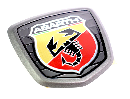 Genuine Abarth Badge, Tailgate - 500 Abarth 595 Competizione Graphite Grey - Abarth Tuning