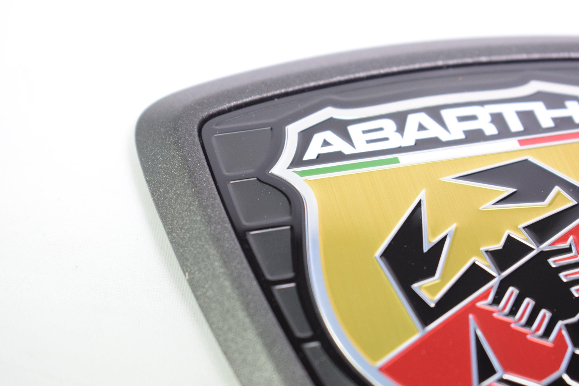Genuine Abarth Badge, Tailgate - 500 Abarth 595 Competizione Graphite Grey - Abarth Tuning