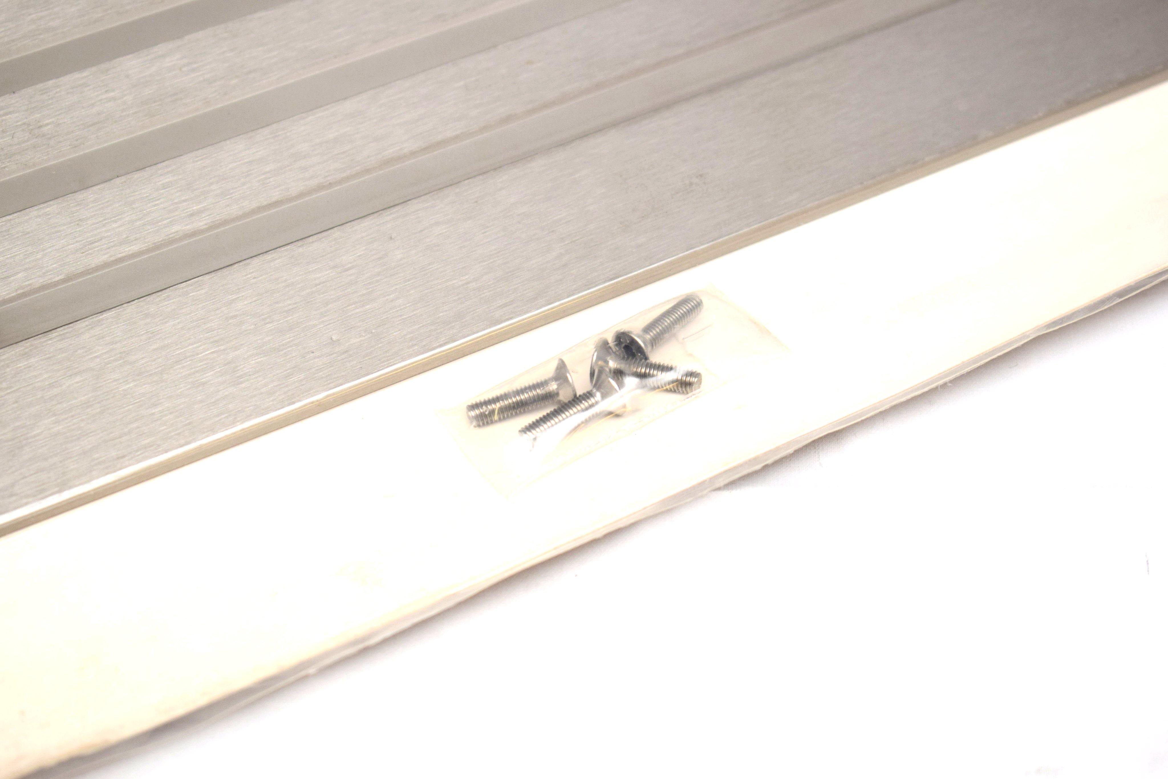 Genuine Abarth Aluminium Front Foot Plate - 500 Abarth Biposto - Abarth Tuning