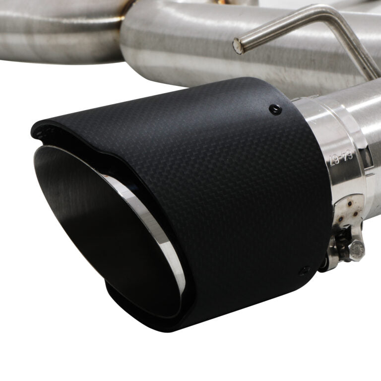 Abarth 500/595/695 - Cat Back Exhaust System With Carbon Tips - Direnza