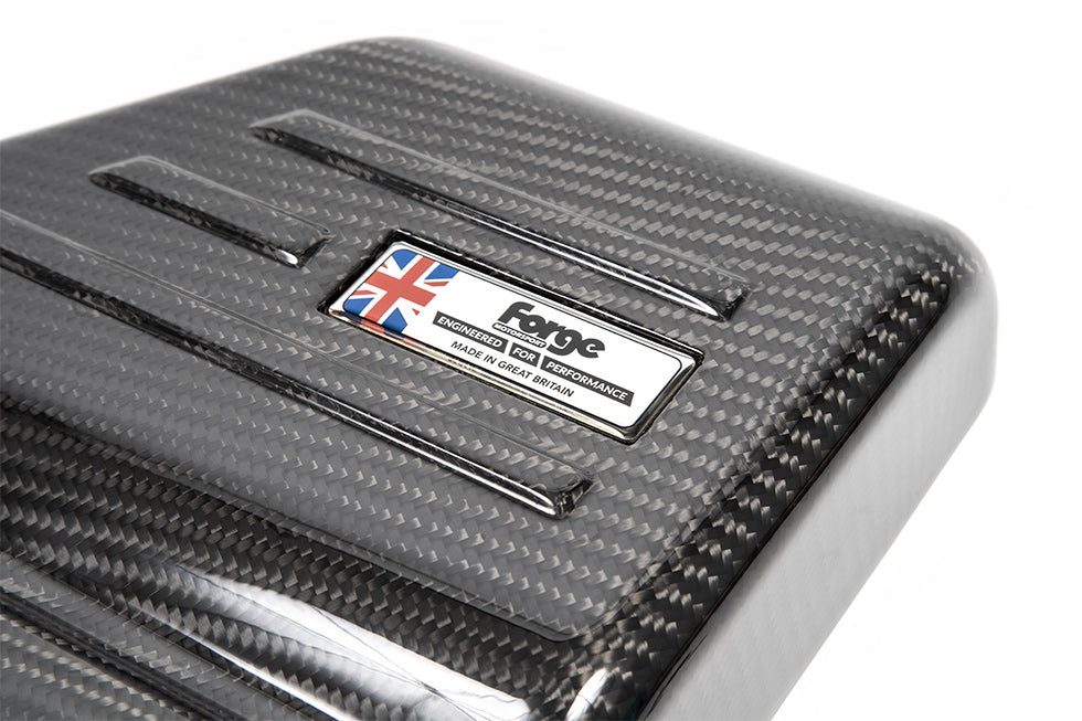 Forge Motorsport Carbon Fibre Engine Cover for Abarth 500 / 595 / 695 - Abarth Tuning