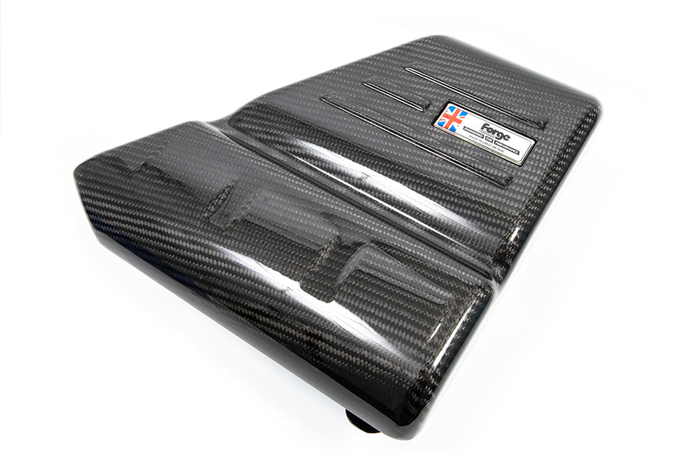 Forge Motorsport Carbon Fibre Engine Cover for Abarth 500 / 595 / 695 - Abarth Tuning