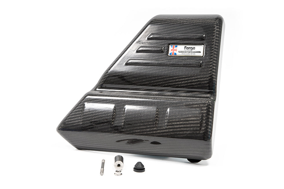 Forge Motorsport Carbon Fibre Engine Cover for Abarth 500 / 595 / 695 - Abarth Tuning