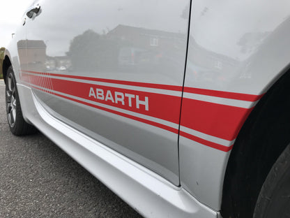 Abarth Stripes, Series 1/2/3 Stock Look Version - Abarth Tuning