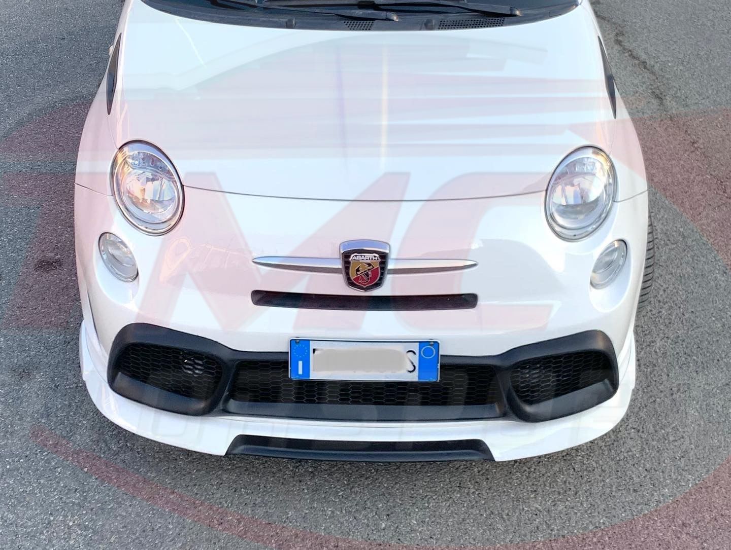 CHD Tuning Front Bumper Mask with Grilles with for Abarth 500 - Abarth Tuning