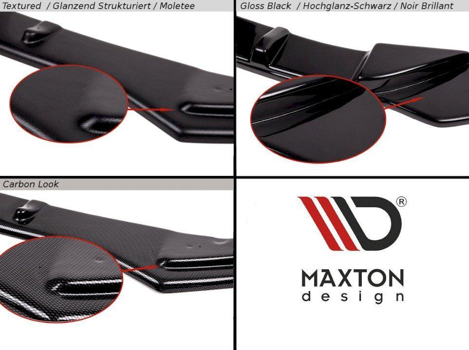 MAXTON DESIGN FRONT SPLITTER V.2 FIAT 500 MK1 ABARTH (2008-2012) - Abarth Tuning