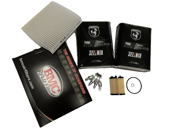 Genuine Abarth 500 / 595 / 695 Service Kit UK MAINLAND SHIPPING INCLUDED - Abarth Tuning