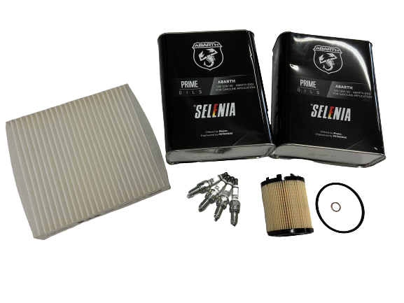 Genuine Abarth 500 / 595 / 695 Service Kit UK MAINLAND SHIPPING INCLUDED - Abarth Tuning