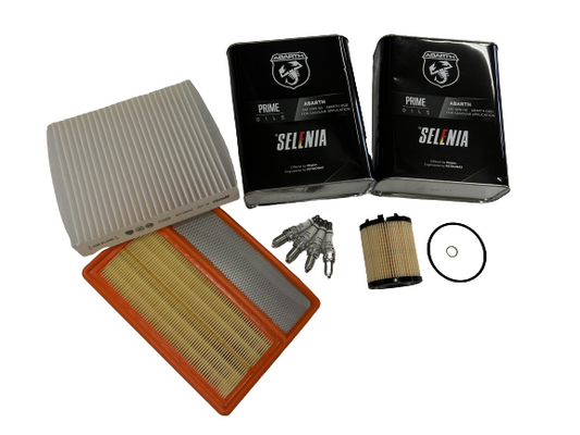 Genuine Abarth 500 / 595 / 695 Service Kit UK MAINLAND SHIPPING INCLUDED - Abarth Tuning