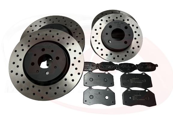 Abarth 500 / 595 / 695 Tarox Brake Pads & Discs - Abarth Tuning
