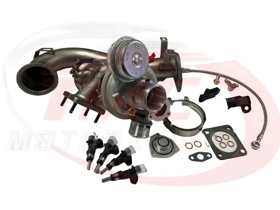 Garrett GT1446 Hybrid Turbo Kit for Abarth Punto Evo / Grande – Up to 250BHP By TMC Motorsport