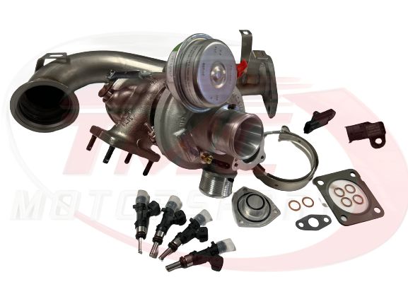 Garrett GT1446 Hybrid Turbo Kit for Abarth Punto Evo / Grande – Up to 250BHP By TMC Motorsport