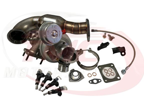 Garrett GT1446 Hybrid Turbo Kit for Abarth Punto Evo / Grande – Up to 250BHP By TMC Motorsport