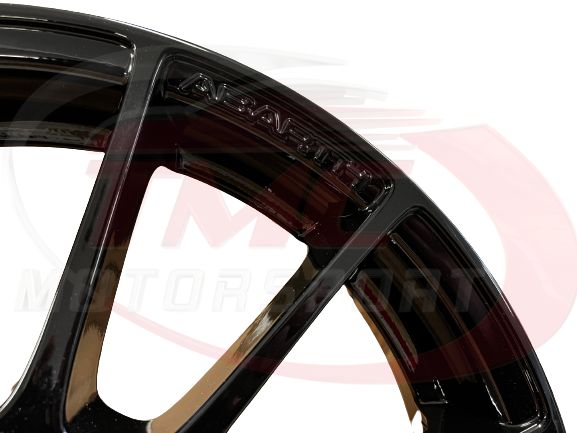 Genuine Abarth 500 / 595 / 695 Esseesse Alloy Wheel - Gloss Black - Abarth Tuning