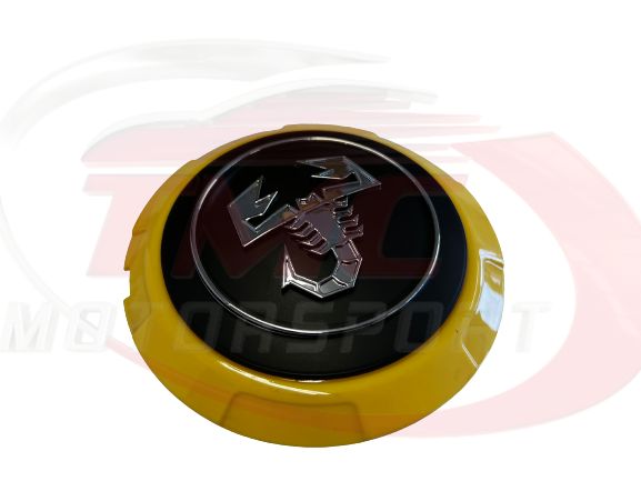 Abarth 133mm Centre Caps - Various Colours