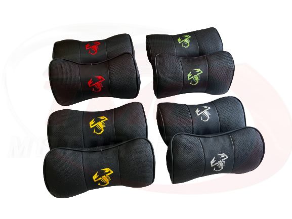 Abarth Premium Neck/Headrest Pillow - Pair