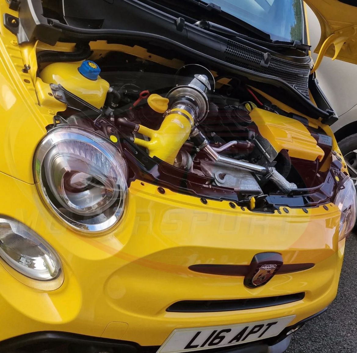 TMC Motorsport by Paintmodz Battery Cover for Abarth 500 / 595 / 695 - Abarth Tuning