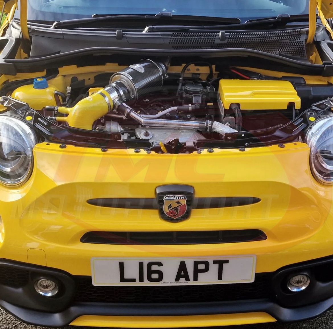 TMC Motorsport by Paintmodz Battery Cover for Abarth 500 / 595 / 695 - Abarth Tuning