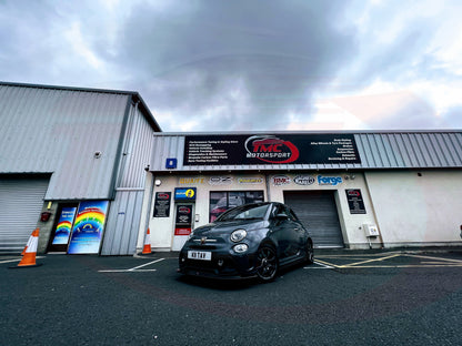 Abarth 595 Series 4 Rear Spats - Triple R Composites - Abarth Tuning