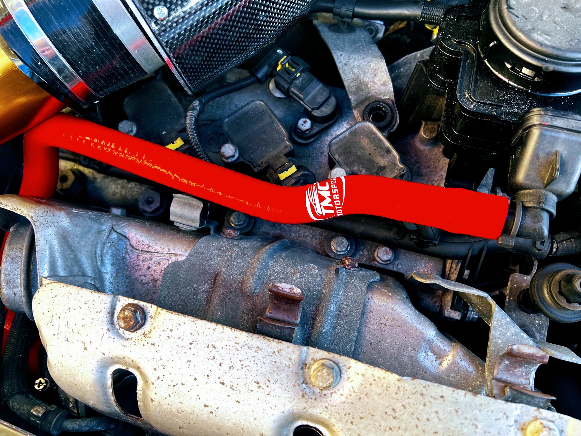 Abarth 500 / 595 / 695, Abarth Grande Punto & Mito "IHI Turbo Vehicles Only" TMC Motorsport Oil Breather Silicone Hose - Abarth Tuning