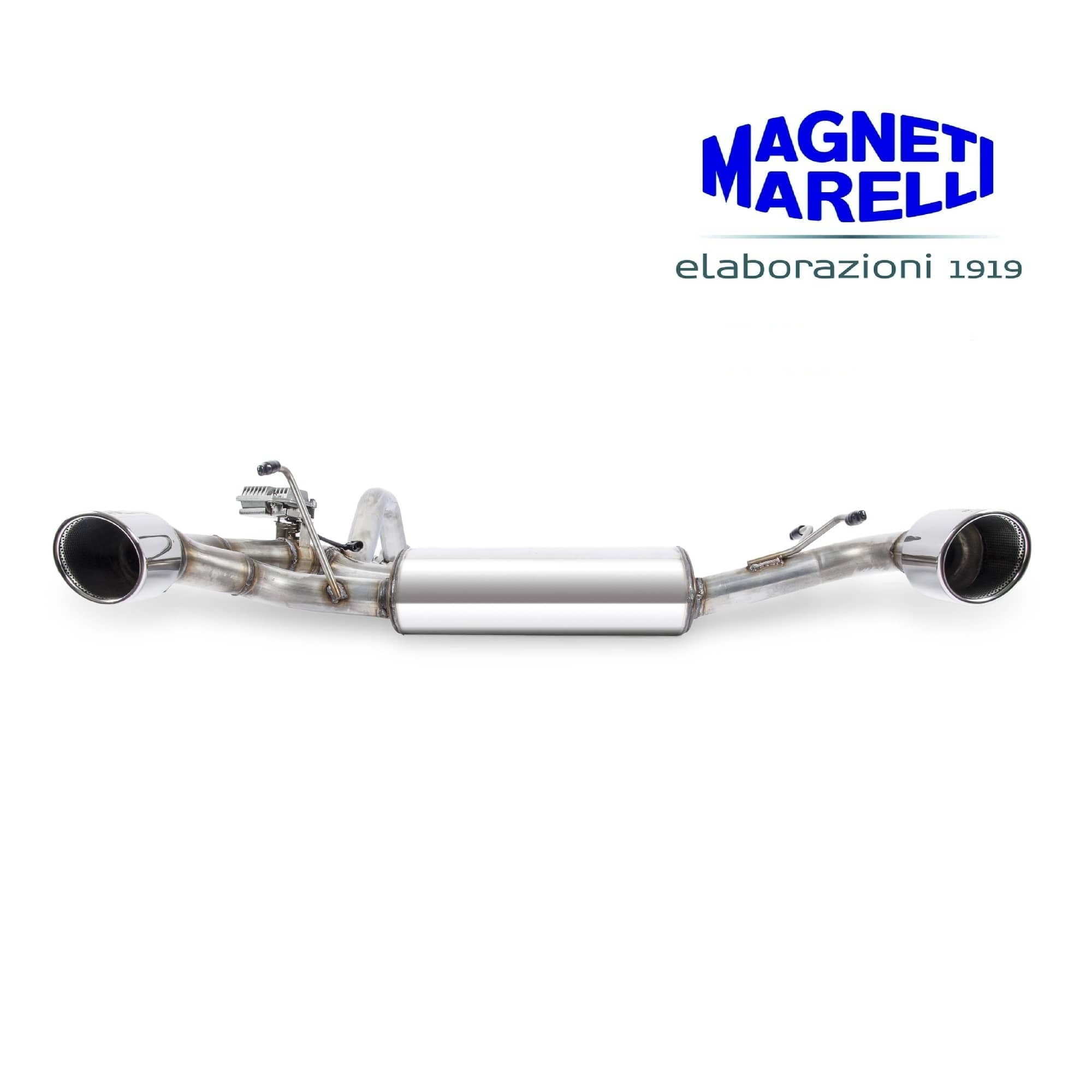 Magneti Marelli "Sinfonia" Symphony Electronic Valved Exhaust for Abarth 500 / 595 / 695 - Abarth Tuning
