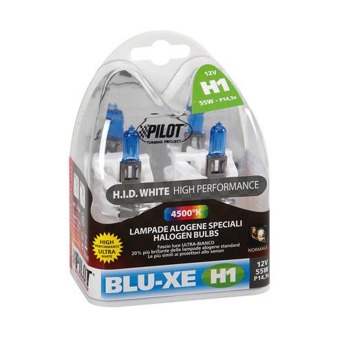 H1 12V 55W Xenon Style Dipped Beam Bulbs - Pair - Abarth Tuning