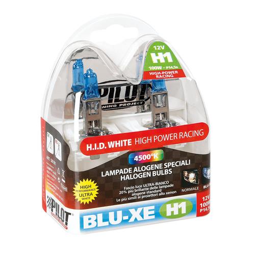 H1 12V 100W Xenon Style Dipped Beam Bulbs - Pair - Abarth Tuning