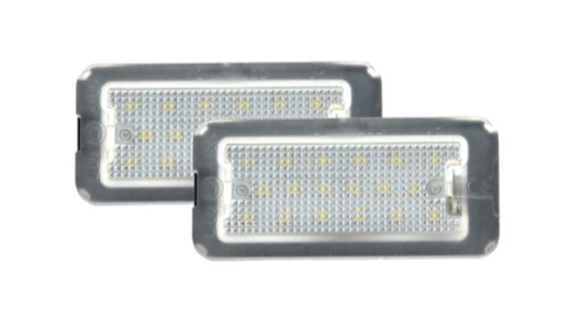 Abarth 500 / 595 / 695 LED Number Plate Lamps Error Free - Abarth Tuning