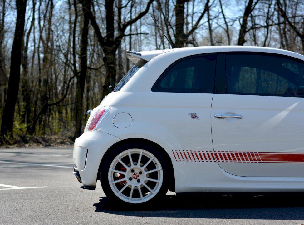 MAXTON DESIGN SPOILER EXTENSION FIAT 500 MK1 ABARTH (2008-2012) - Abarth Tuning