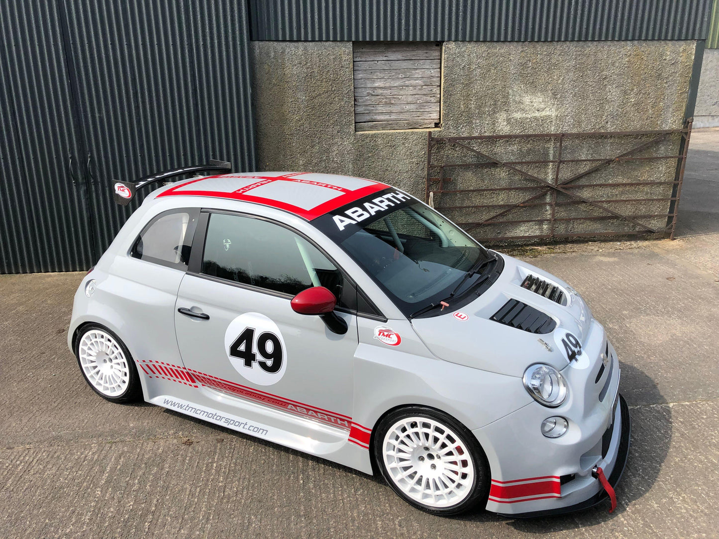 Abarth 500/595/695 Romeo Ferraris Body Kit Cinquone with Wheels and Exhaust - Abarth Tuning