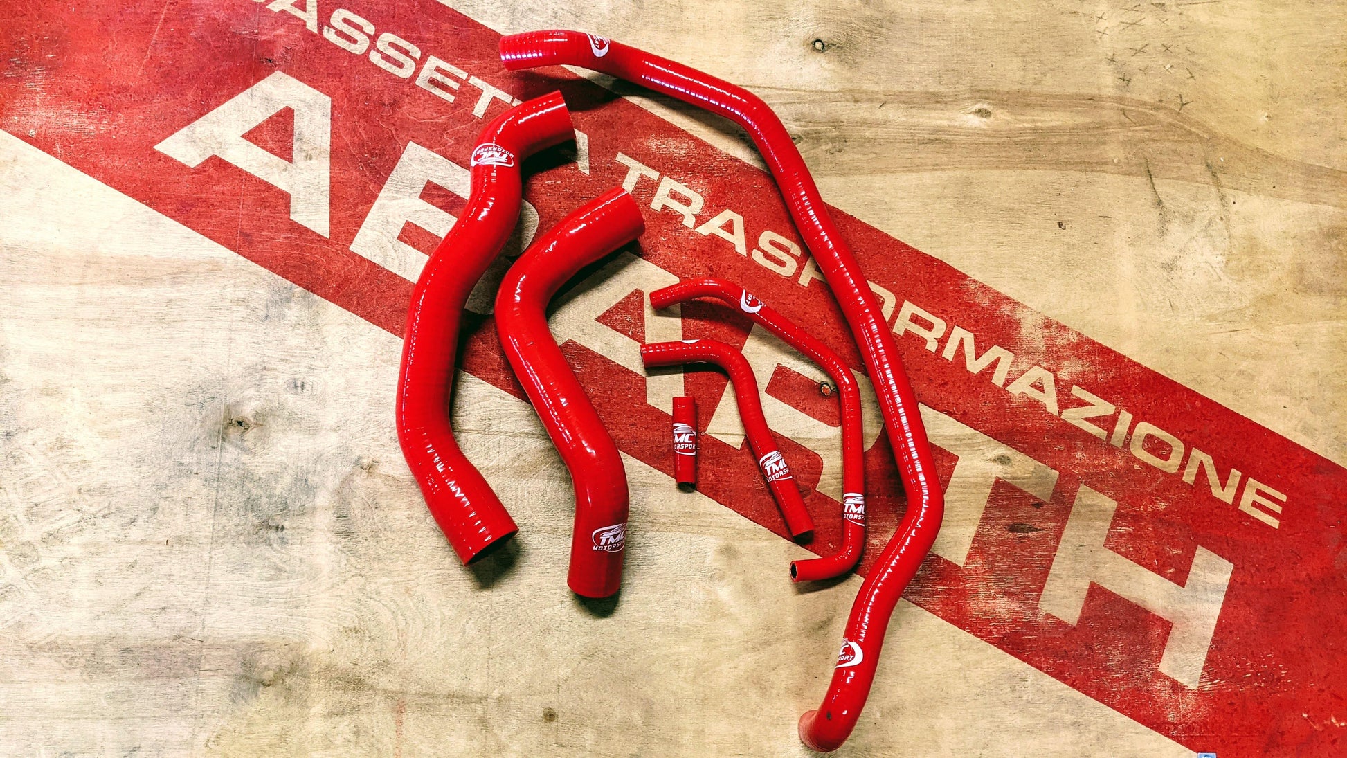 Abarth Grande Punto 1.4 T-Jet TMC Motorsport Water Silicone Hose Kit - Abarth Tuning